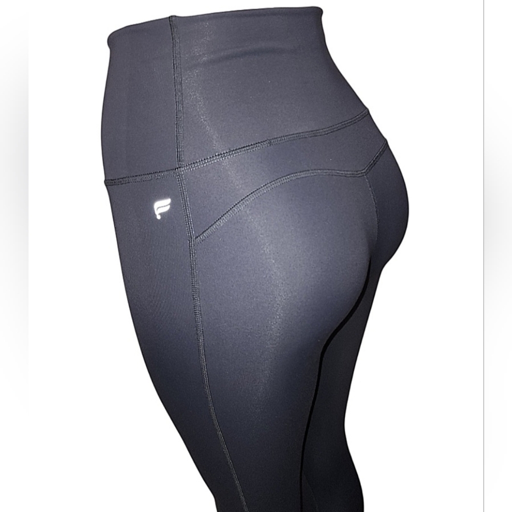 Fabletics Charcoal Grey High-Waisted PowerHold Leggings Size S